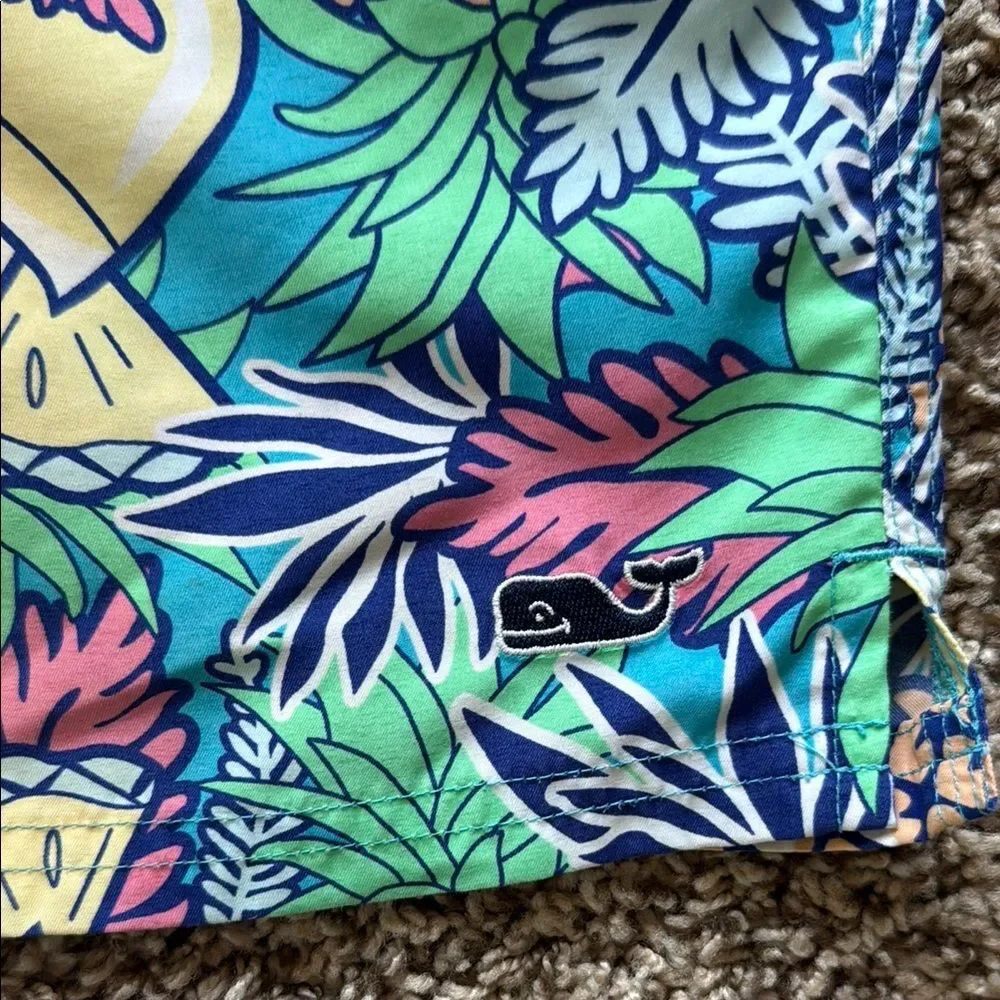 Vineyard Vines Small Swim‎ Pineapple Palm Pina Colada